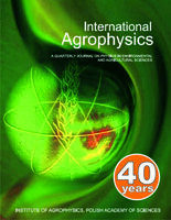 Logo: International Agrophysics